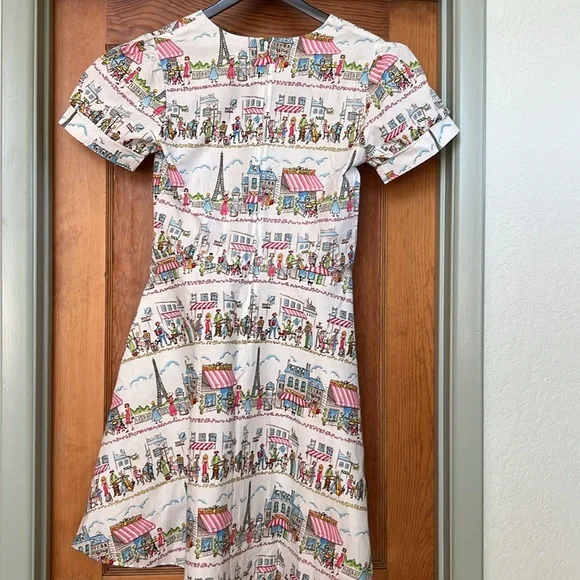 Rare Bernie Dexter made in the US swinging rockabilly dress Sweet 16 NWOT - Picture 4 of 10